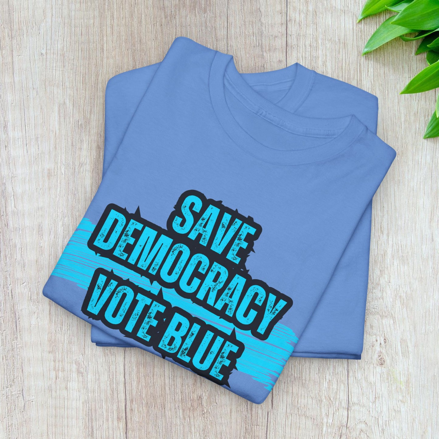 Save Democracy Vote Blue Shirt- Save Democracy Tee- Democrat Presidential Election T-Shirt