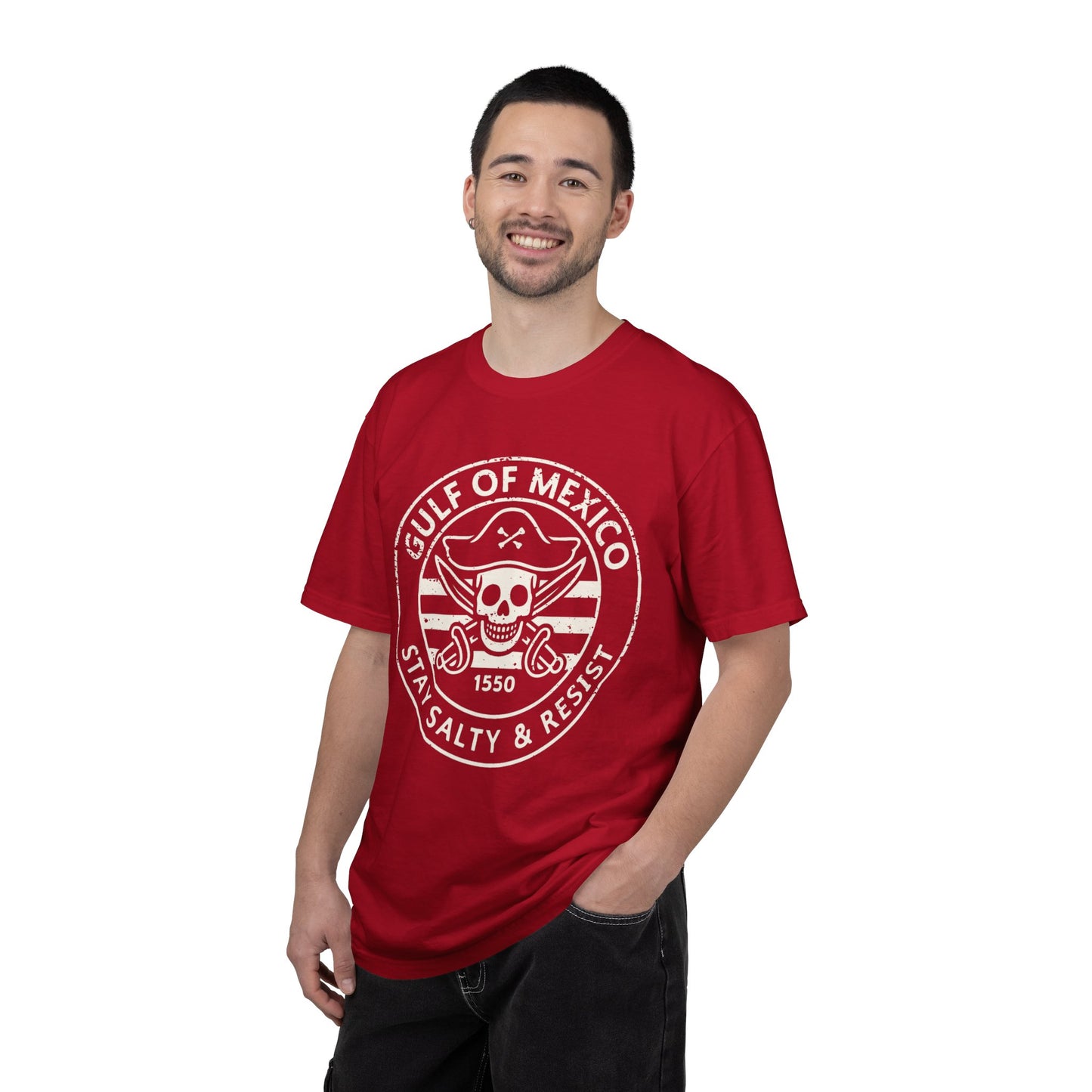 Gulf of Mexico Tee Pirate Protest Shirt Social Justice Shirt Cotton Comfort Colors Resistance Anti Trump Resist TShirt Democrat Apparel