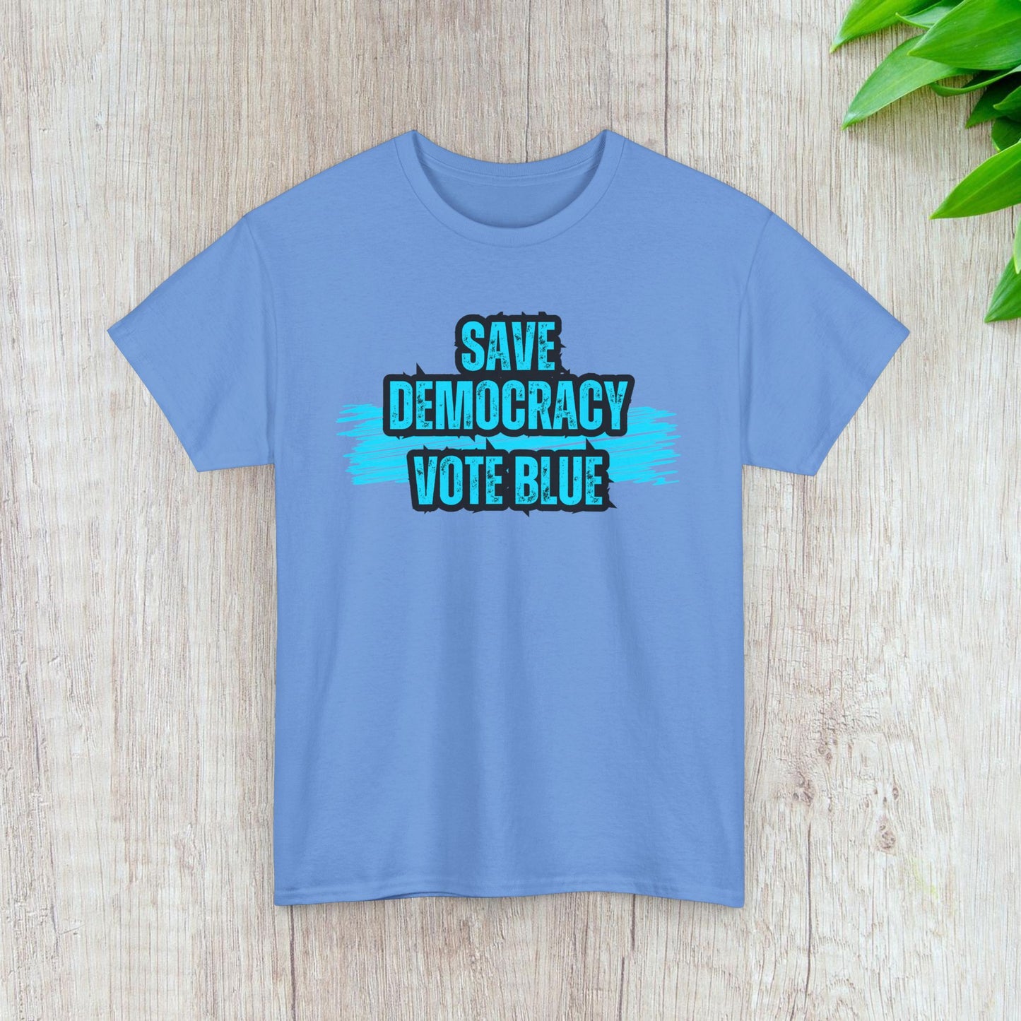 Save Democracy Vote Blue Shirt- Save Democracy Tee- Democrat Presidential Election T-Shirt