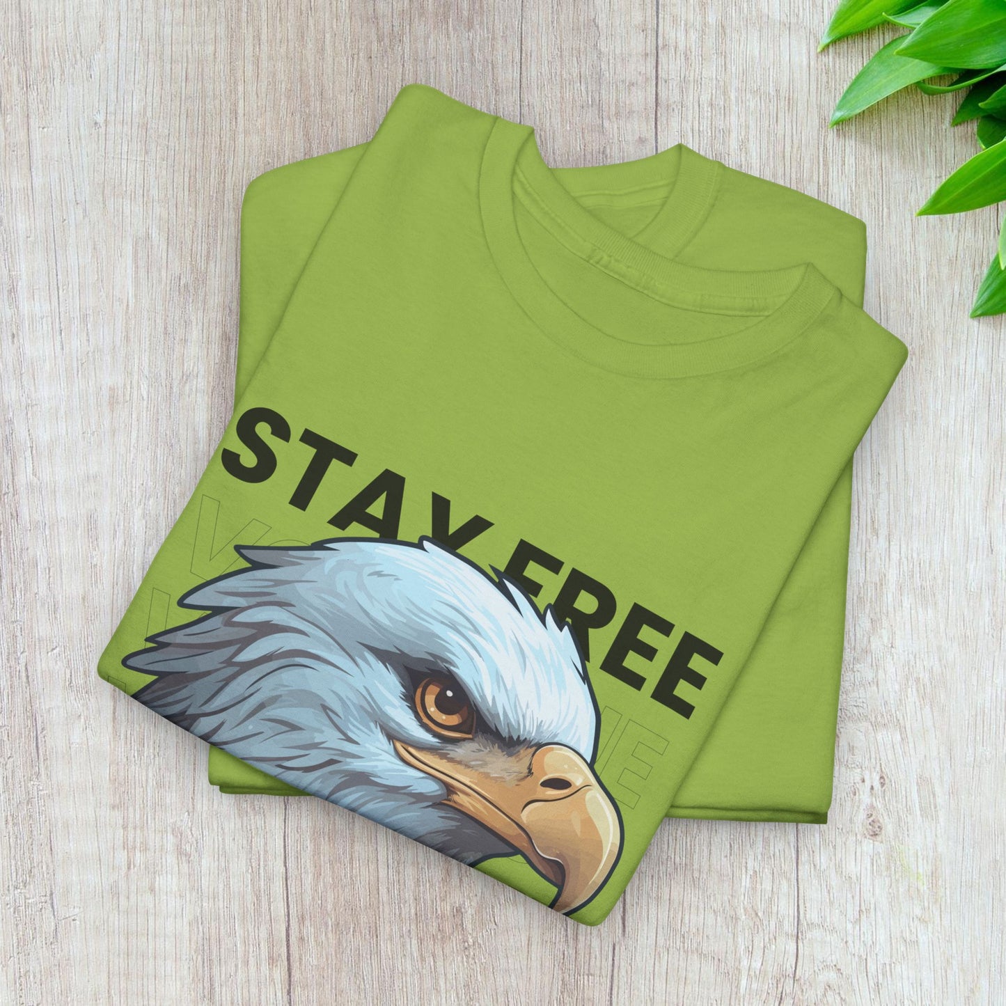 Stay Free Vote Blue Shirt- Freedom Tee- Democrat Presidential Election T-Shirt