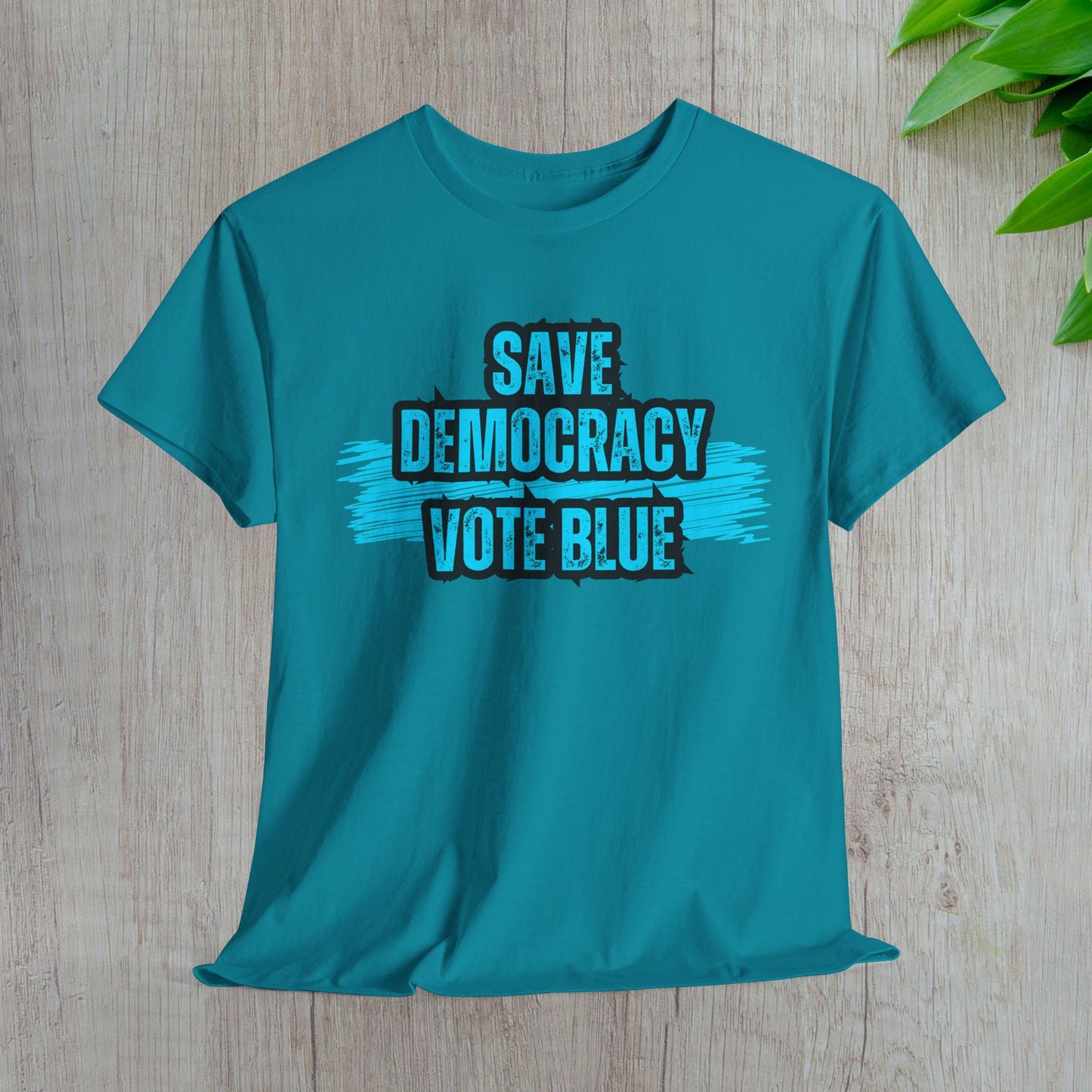 Save Democracy Vote Blue Shirt- Save Democracy Tee- Democrat Presidential Election T-Shirt
