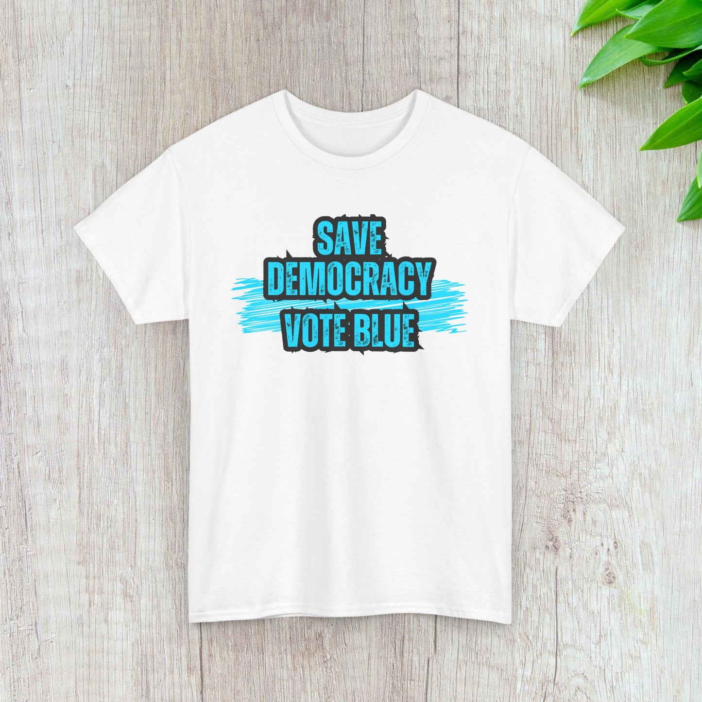 Save Democracy Vote Blue Shirt- Save Democracy Tee- Democrat Presidential Election T-Shirt