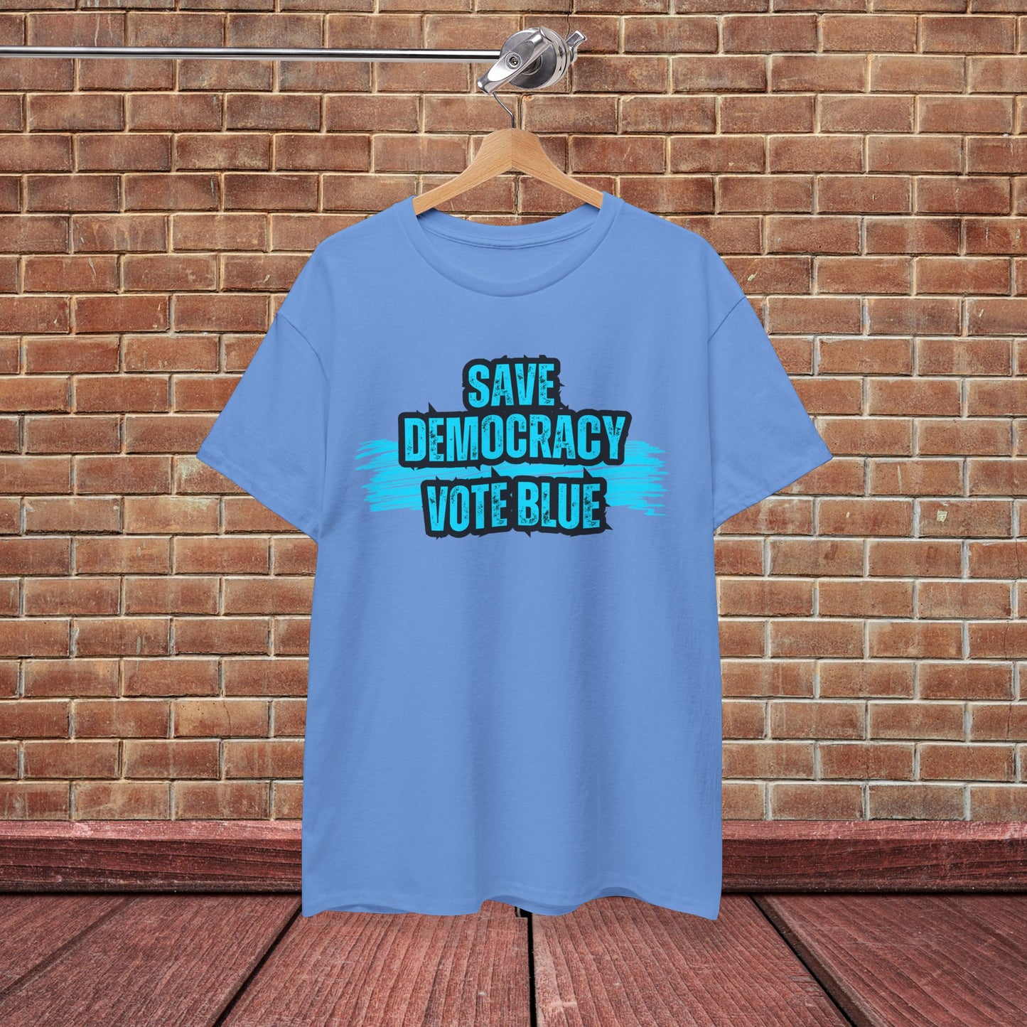Save Democracy Vote Blue Shirt- Save Democracy Tee- Democrat Presidential Election T-Shirt