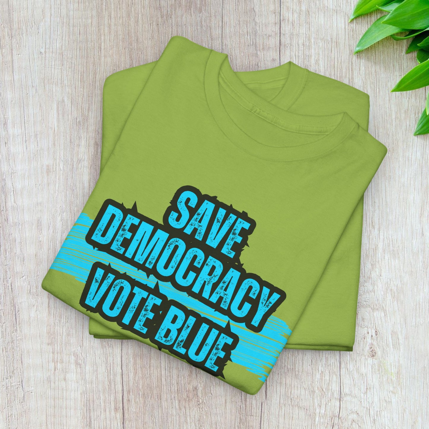 Save Democracy Vote Blue Shirt- Save Democracy Tee- Democrat Presidential Election T-Shirt