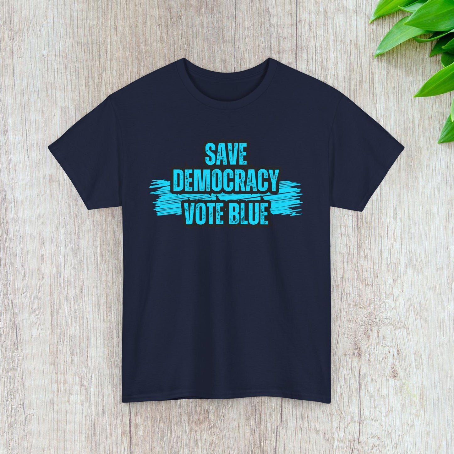 Save Democracy Vote Blue Shirt- Save Democracy Tee- Democrat Presidential Election T-Shirt