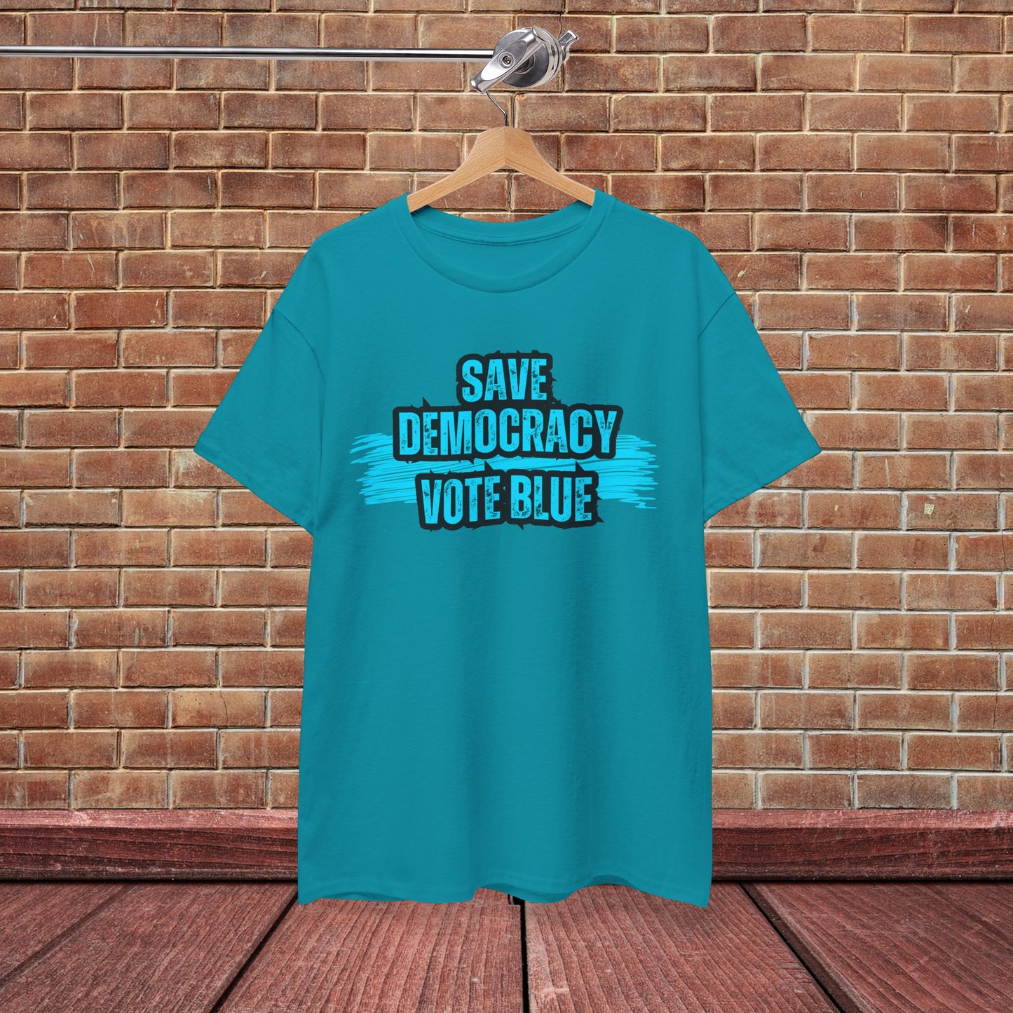 Save Democracy Vote Blue Shirt- Save Democracy Tee- Democrat Presidential Election T-Shirt