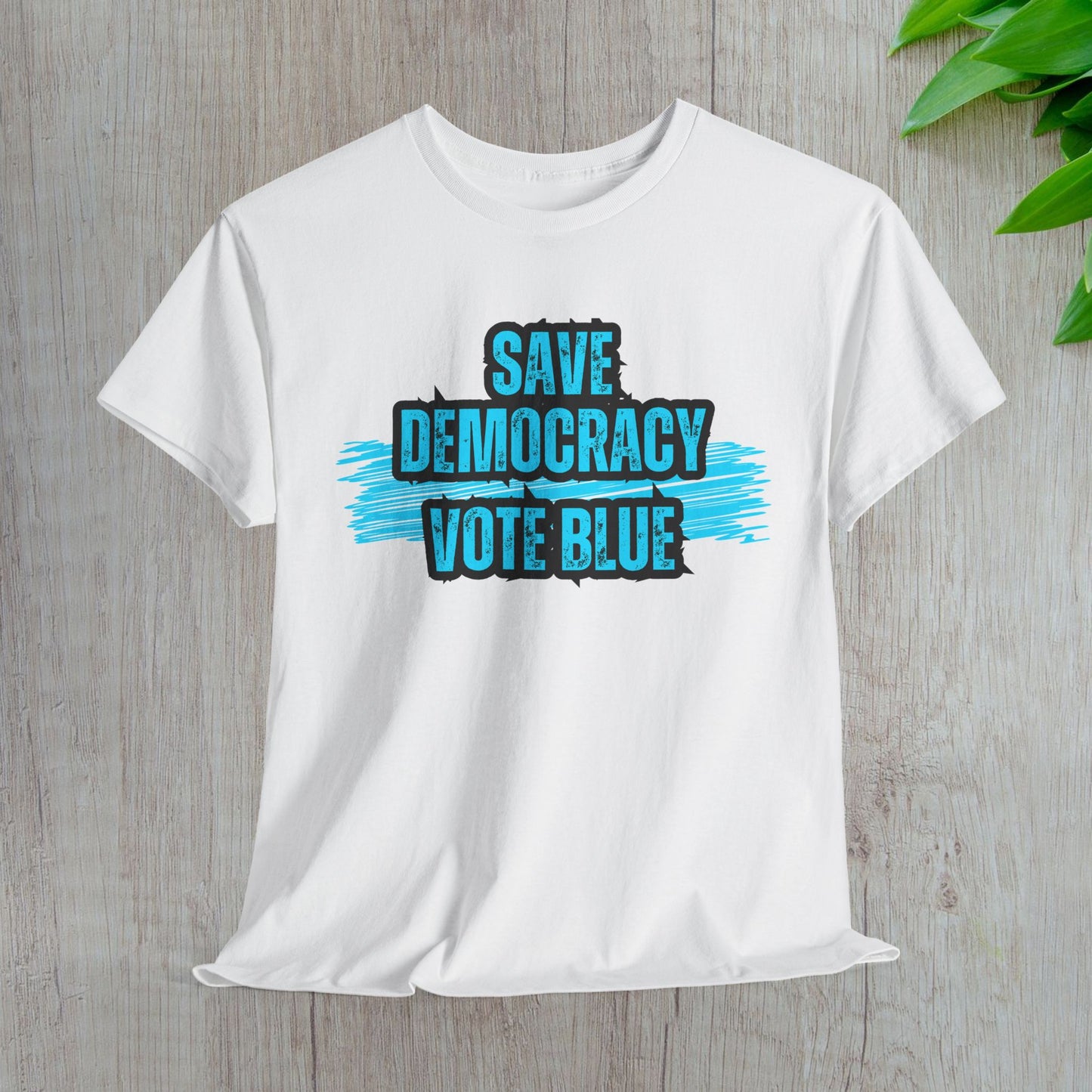 Save Democracy Vote Blue Shirt- Save Democracy Tee- Democrat Presidential Election T-Shirt