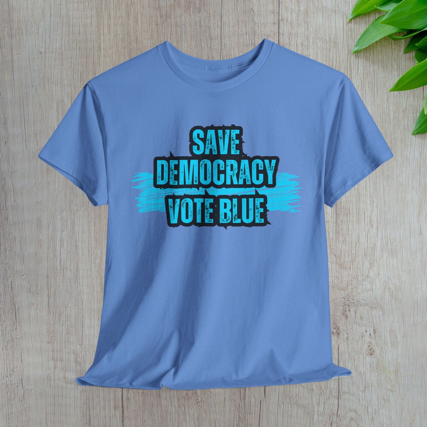 Save Democracy Vote Blue Shirt- Save Democracy Tee- Democrat Presidential Election T-Shirt