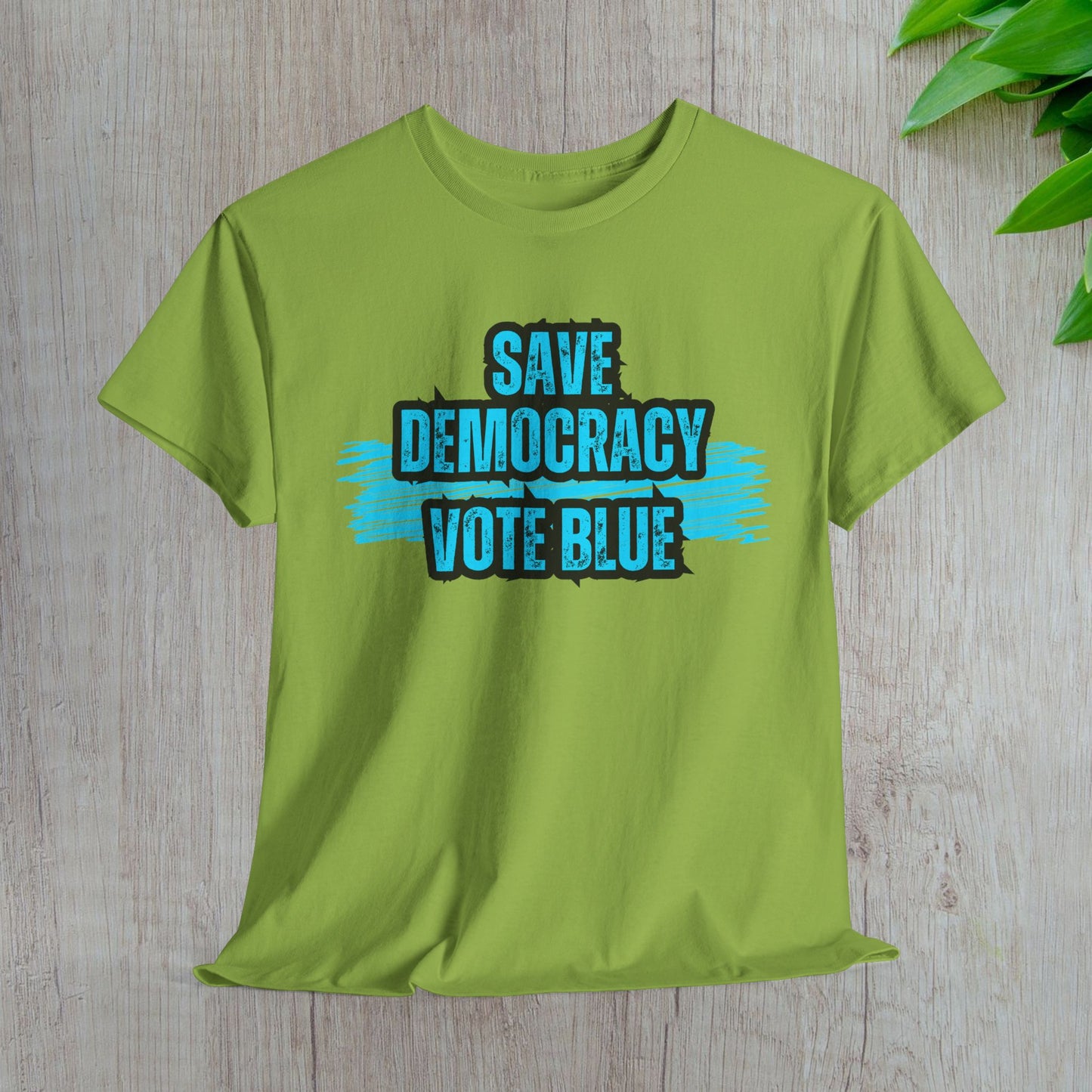 Save Democracy Vote Blue Shirt- Save Democracy Tee- Democrat Presidential Election T-Shirt