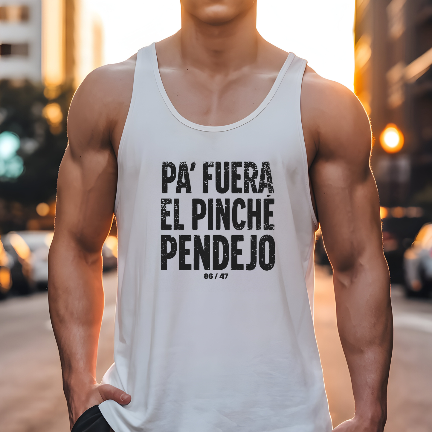 Pinche Pendejo Camisa Anti Trump Camiseta Protesta Anti-Maga Camisilla Camisa En Español Polo Sin Mangas Playera Activista Justicia Social