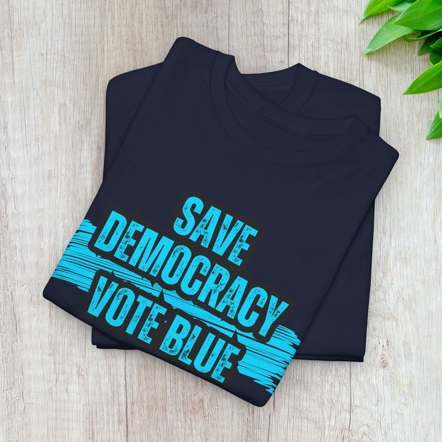Save Democracy Vote Blue Shirt- Save Democracy Tee- Democrat Presidential Election T-Shirt