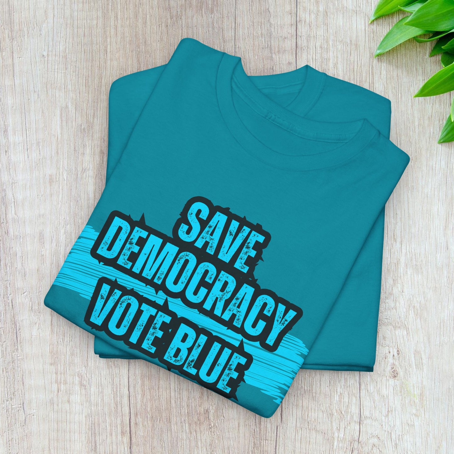 Save Democracy Vote Blue Shirt- Save Democracy Tee- Democrat Presidential Election T-Shirt