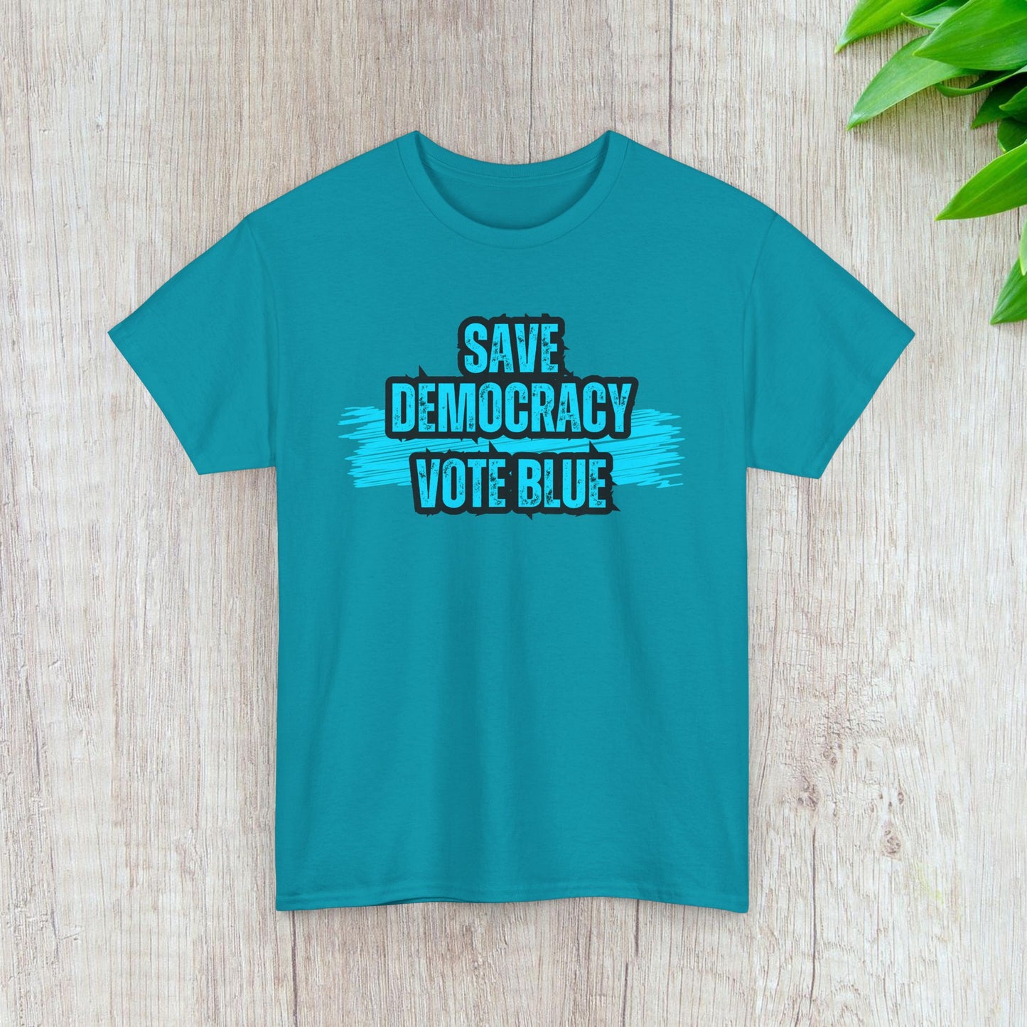 Save Democracy Vote Blue Shirt- Save Democracy Tee- Democrat Presidential Election T-Shirt