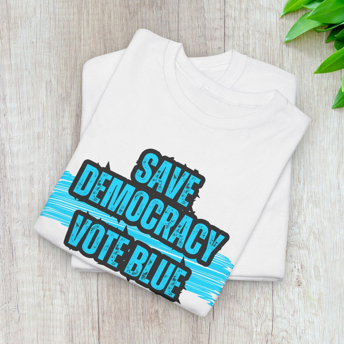 Save Democracy Vote Blue Shirt- Save Democracy Tee- Democrat Presidential Election T-Shirt