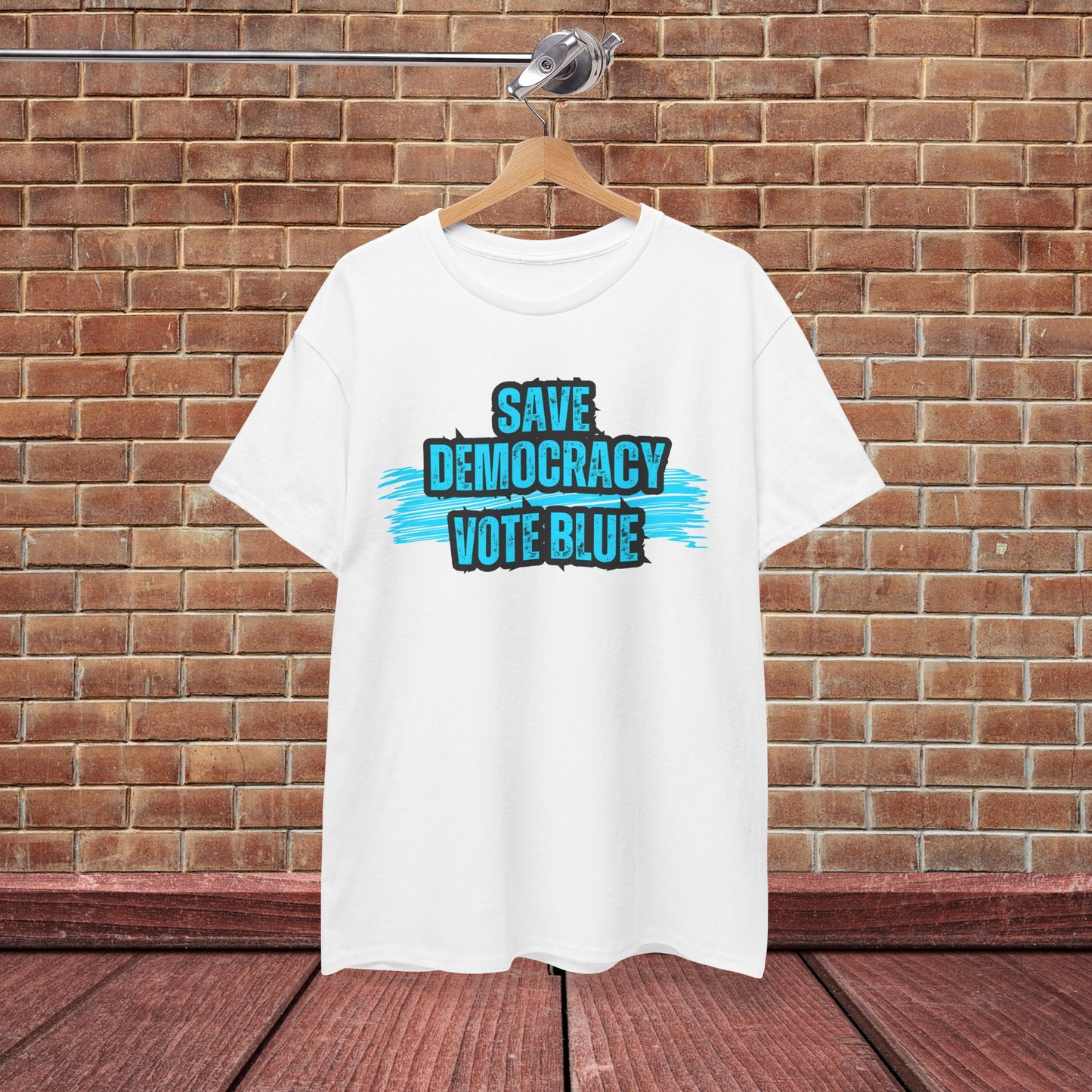 Save Democracy Vote Blue Shirt- Save Democracy Tee- Democrat Presidential Election T-Shirt