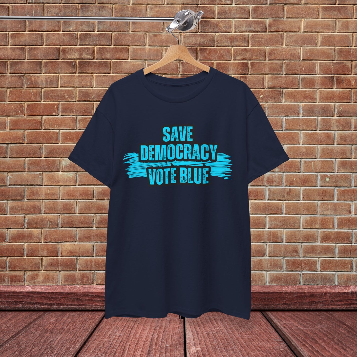 Save Democracy Vote Blue Shirt- Save Democracy Tee- Democrat Presidential Election T-Shirt