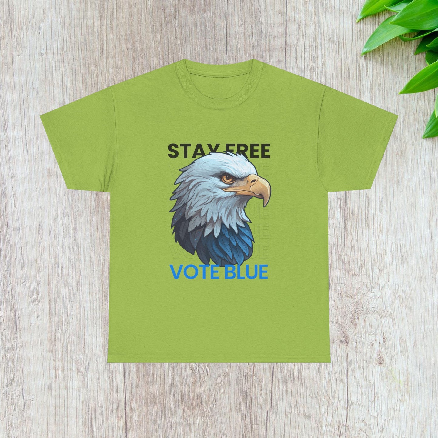 Stay Free Vote Blue Shirt- Freedom Tee- Democrat Presidential Election T-Shirt