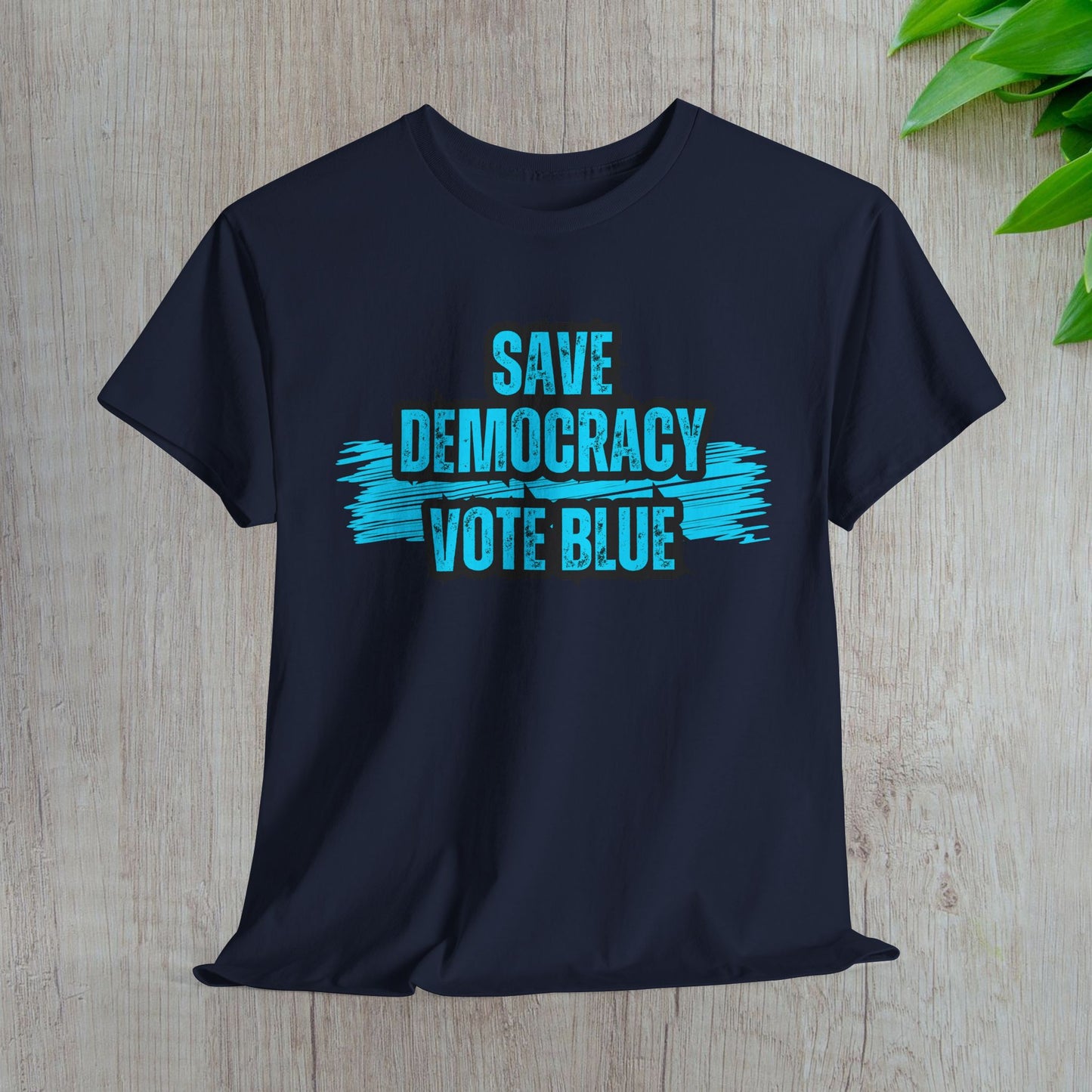 Save Democracy Vote Blue Shirt- Save Democracy Tee- Democrat Presidential Election T-Shirt
