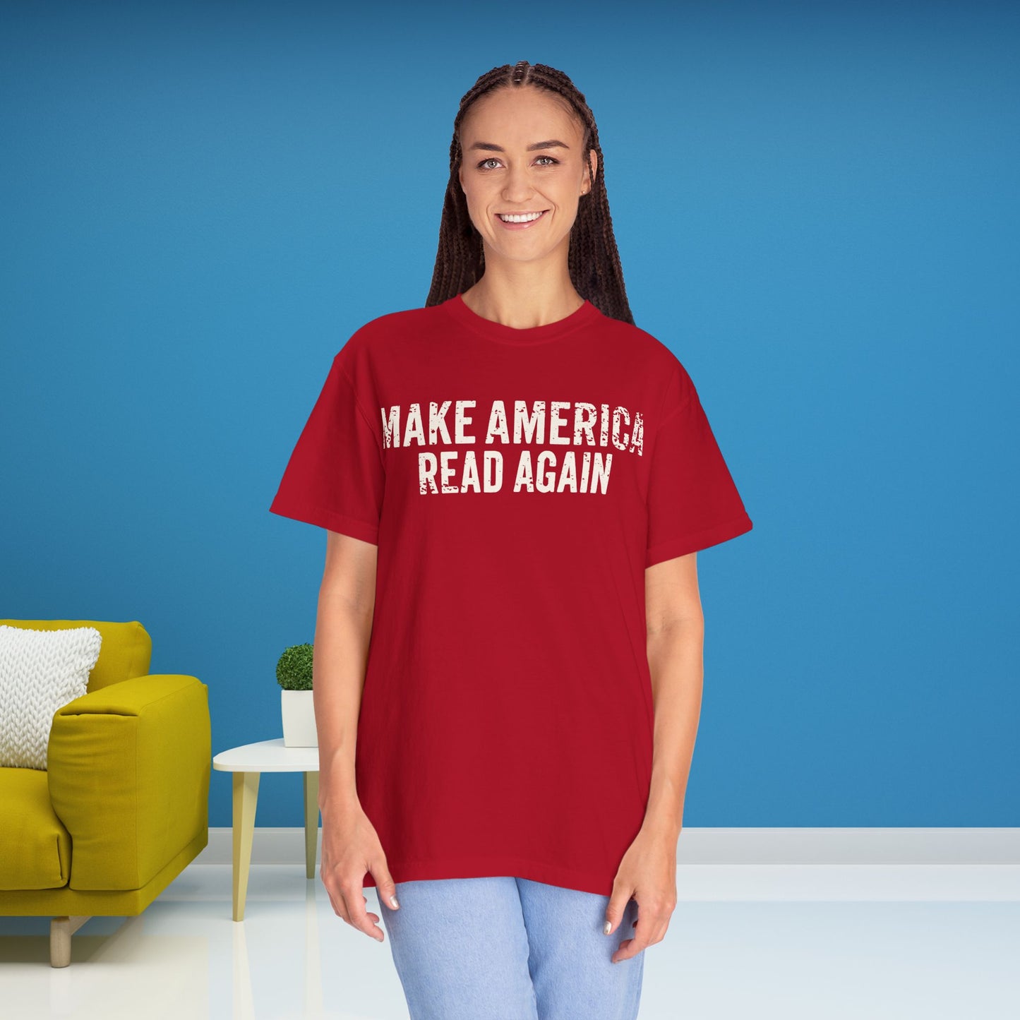 MARA Protest TShirt Make America Read Again Tee Social Justice Shirt Banned Books Comfort Colors Activist T-Shirt for Bookworm Anti Trump