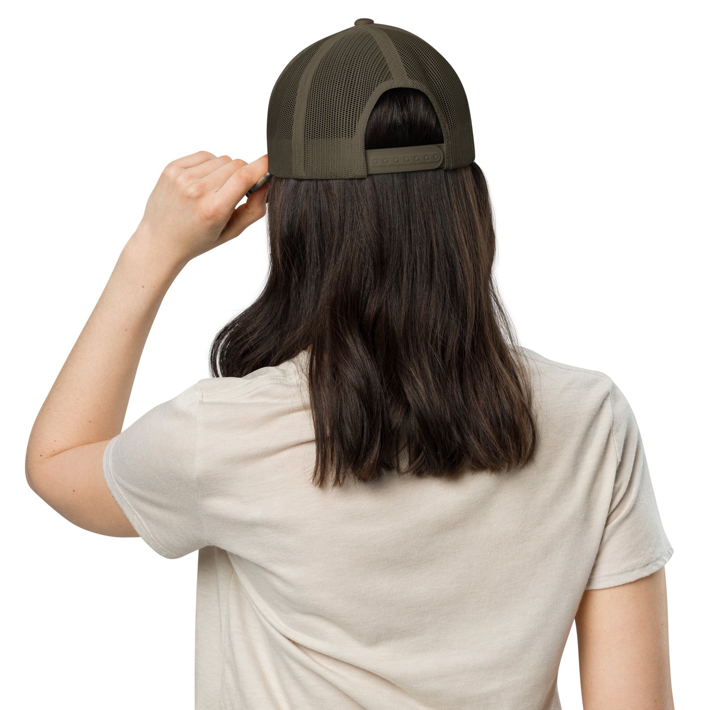 Mind Your Damn Business Camouflage Trucker Hat- Vote Blue Save Democracy Hat- Democrat Presidential Election Cap