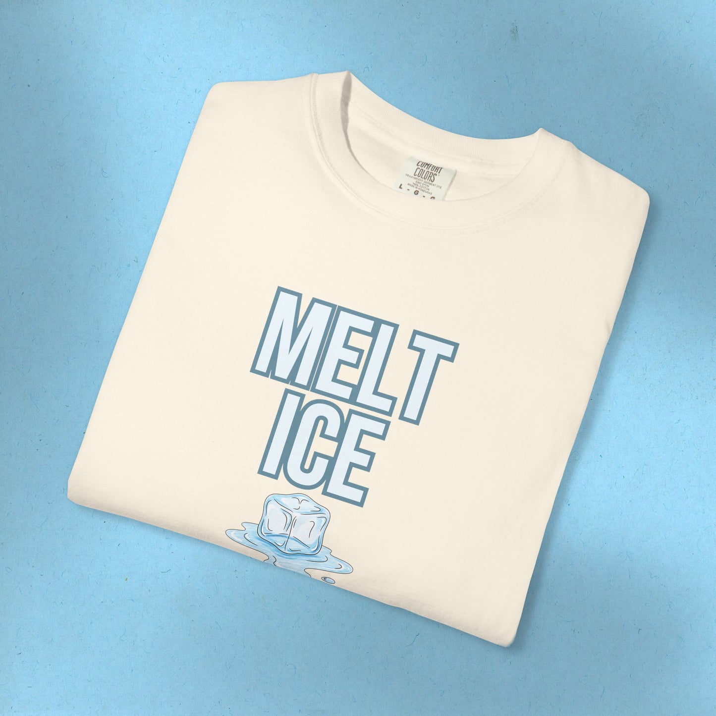 Melt ICE Tee Protest Shirt Foxtrot Delta Tango F*ck Donald Trump Anti-Fascism Abolish Icestapo Comfort Colors Ring-Spun Cotton Tshirt