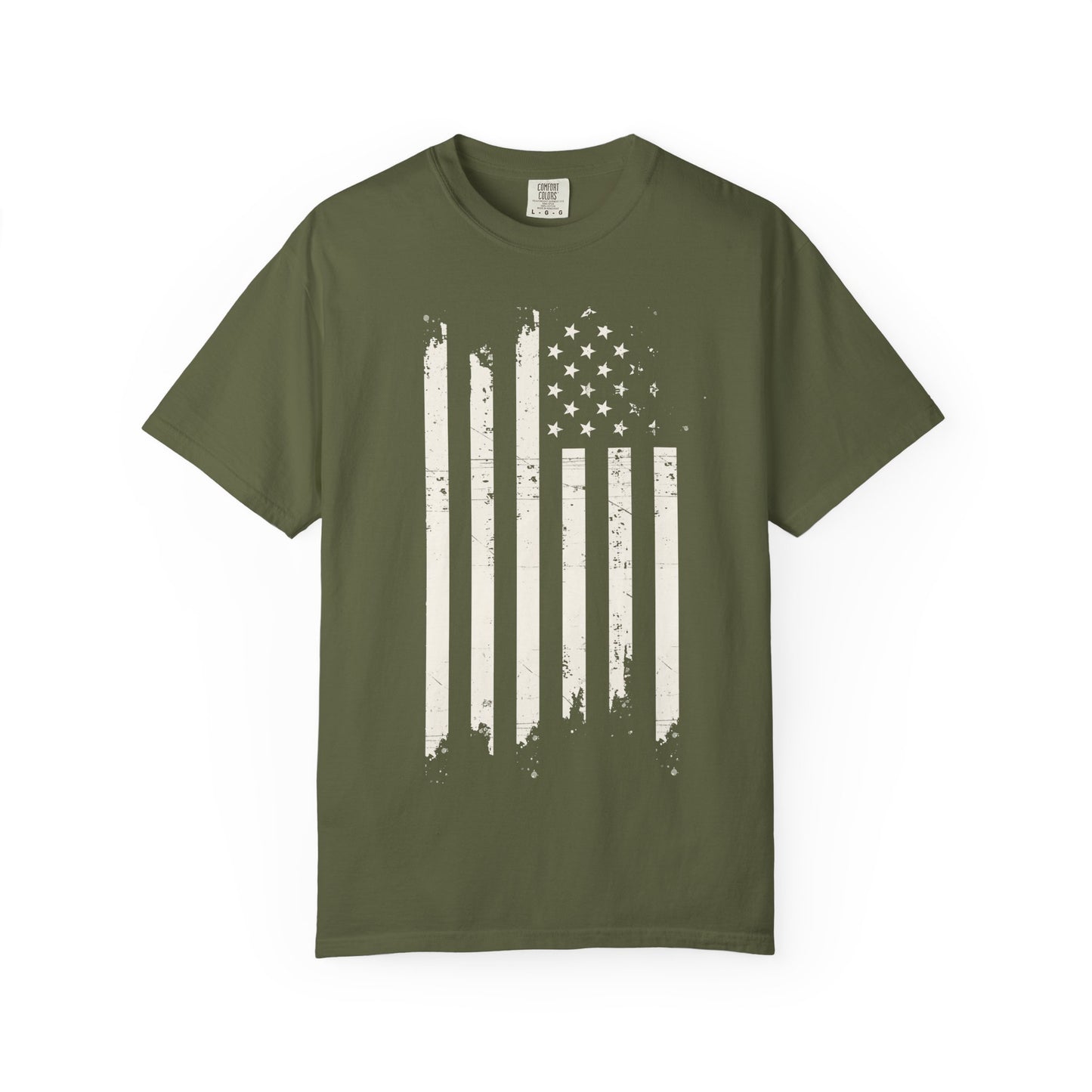 Distressed USA Flag Mourning Protest Shirt Social Justice TShirt Anti-Trump Merch Anti-Fascism Resist Comfort Colors Tee Democrat Apparel