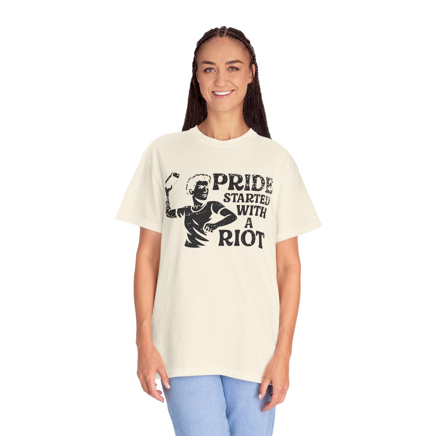 Stonewall Protest Shirt Social Justice LGBTQ T-Shirt Comfort Colors LGBT Tee Queer Lesbian Bisexual Trans Gay Pride Apparel LGBTQIA TShirt