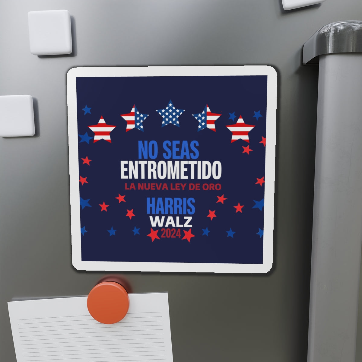 No Seas Entrometido Car Magnet - Harris/Walz 2024 Magnet - Mind Your Own Business in Spanish