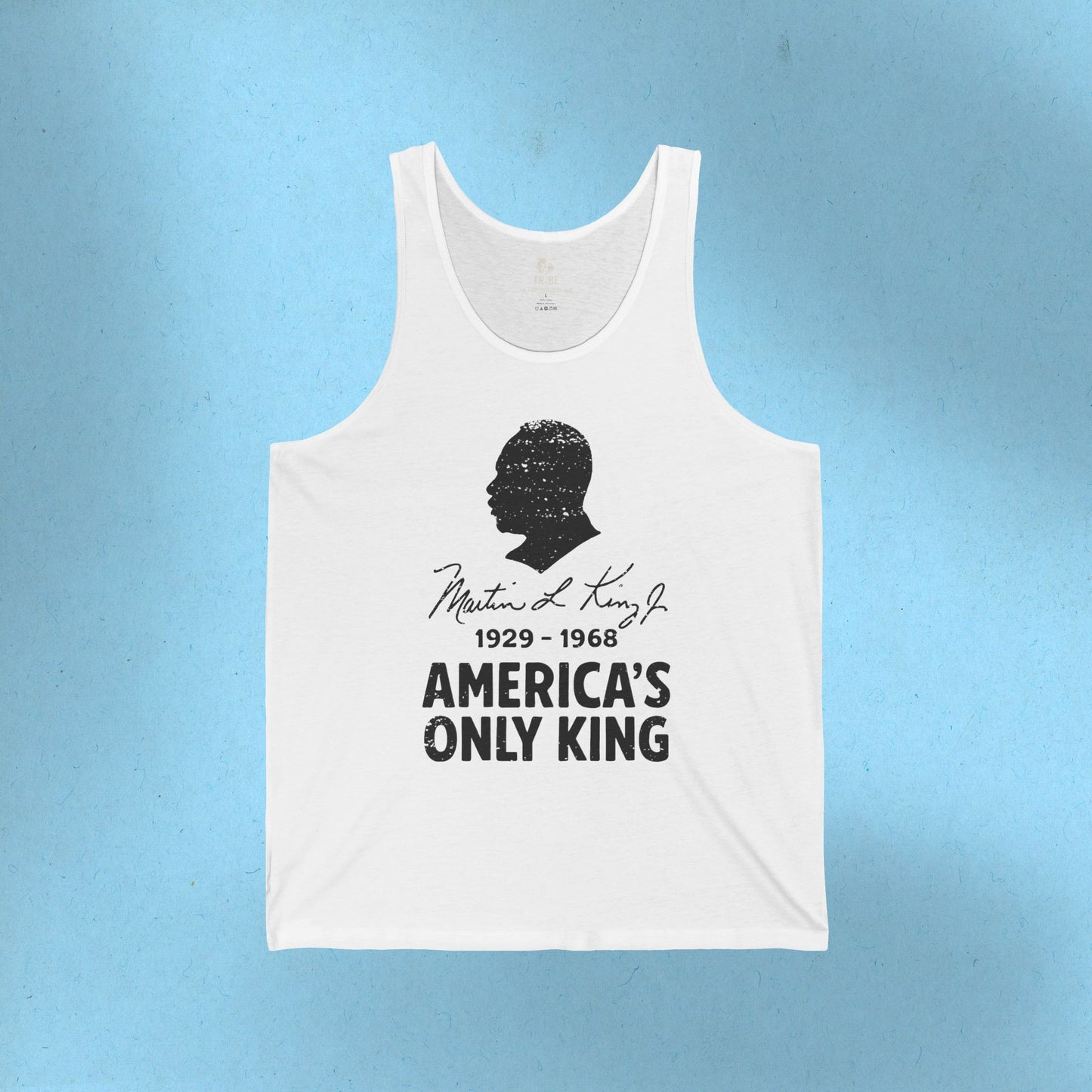 MLK Jr America's Only King Activist Tank Top Social Justice Shirt Protest Anti-Maga Resistance Shirt Anti-Trump Tank Resist Democrat Apparel