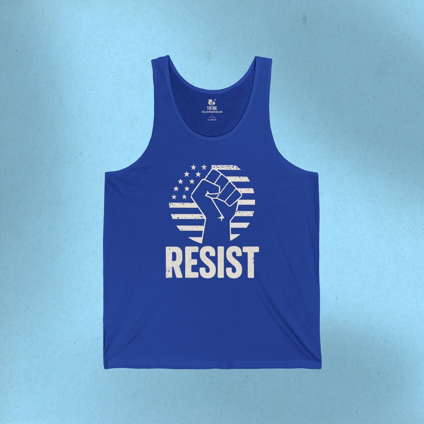 Resist Social Justice Shirt Anti-Trump Protest Tank Top Anti-Fascism Merch Reject Maga Resistance Tee Activist Tank Top for Democrat Apparel