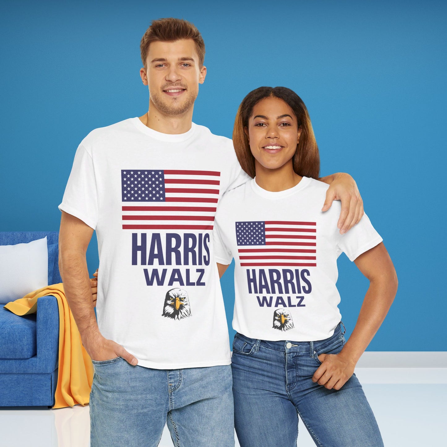 Harris Walz Shirt- Democratic Presidential Tee-  Democrat Presidential Election T-Shirt