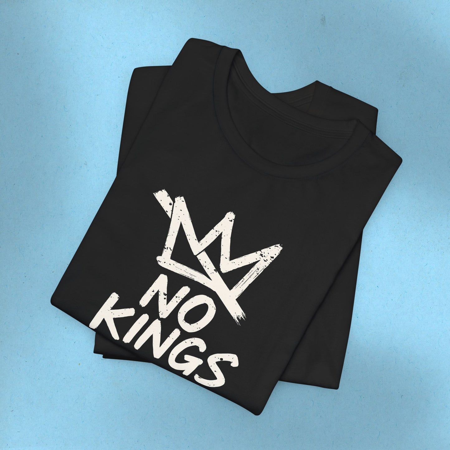 No Kings Tee No Kings in America Social Justice Shirt Protest Anti Trump Resistance Ring-Spun Cotton Protest TShirt Express Shipping