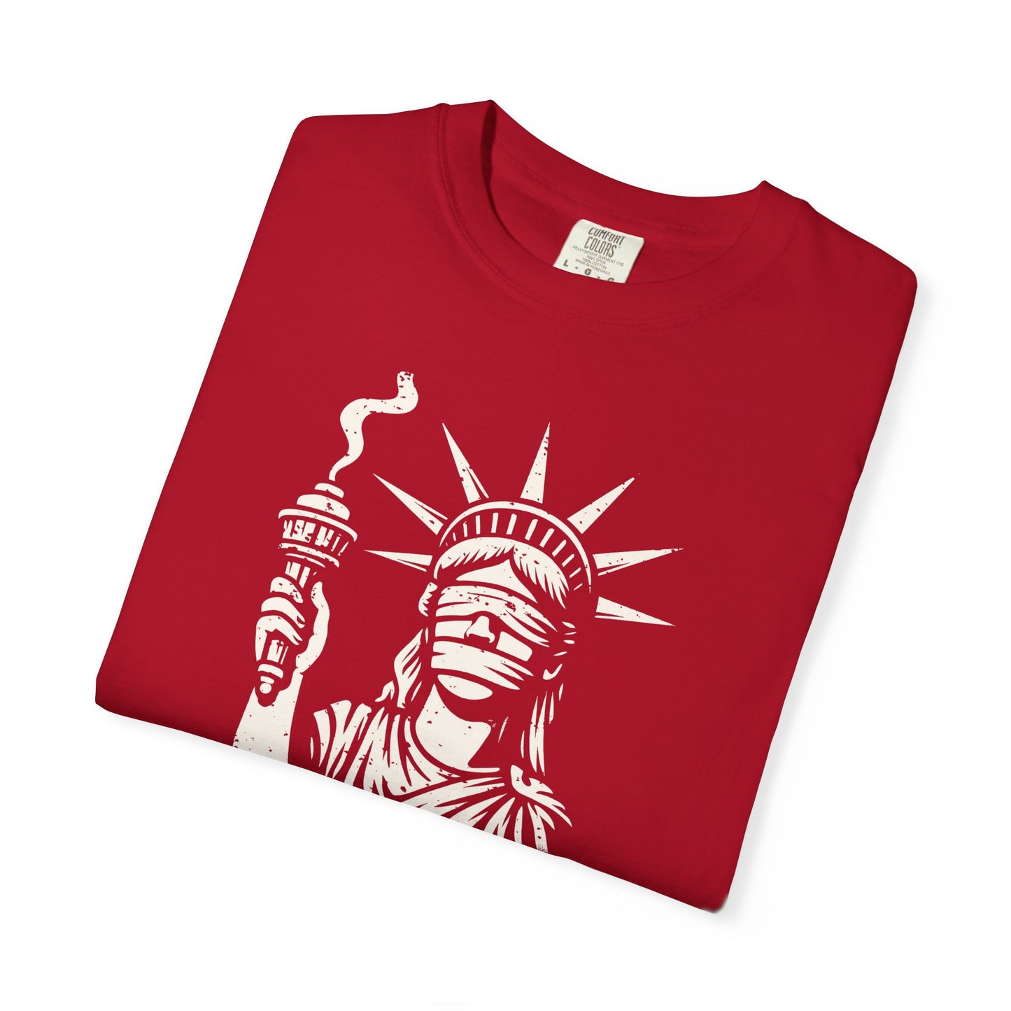 Protest Shirt Extinguished Liberty Tee Social Justice T-Shirt Anti-Trump Merch Comfort Colors Anti-Fascism Resistance Gear Protest Apparel