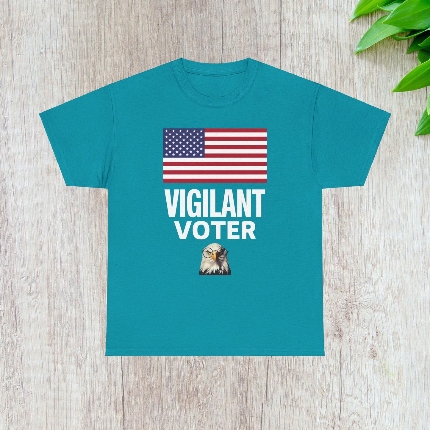 Vigilant Voter Shirt- Vote Blue Save Democracy Tee- Democrat Presidential Election T-Shirt