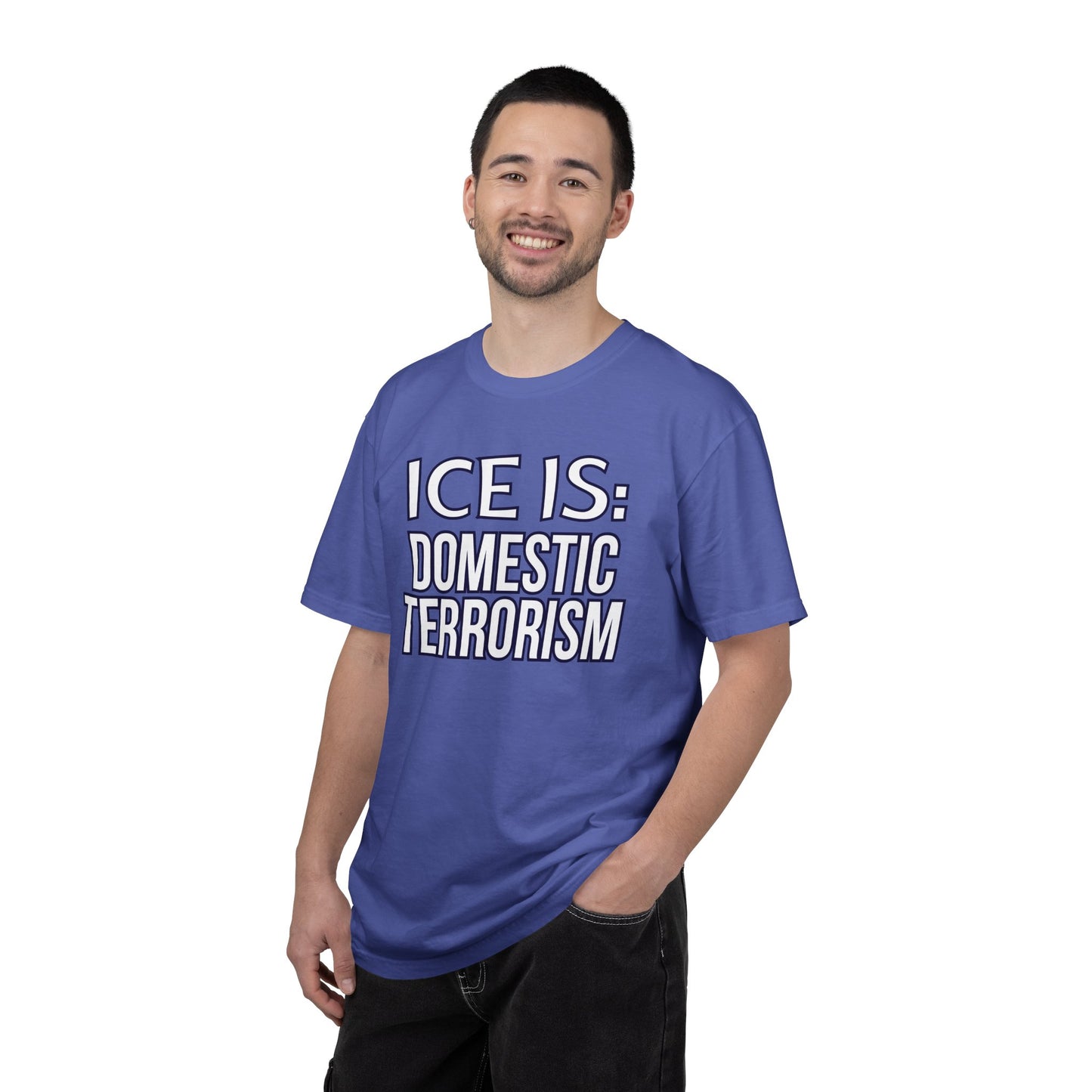 Abolish IceI-Is Tee Protest Shirt Foxtrot Delta Tango Fck Donald Trump Anti-Fascism Abolish ICE Gestapo Comfort Colors Cotton Tshirt