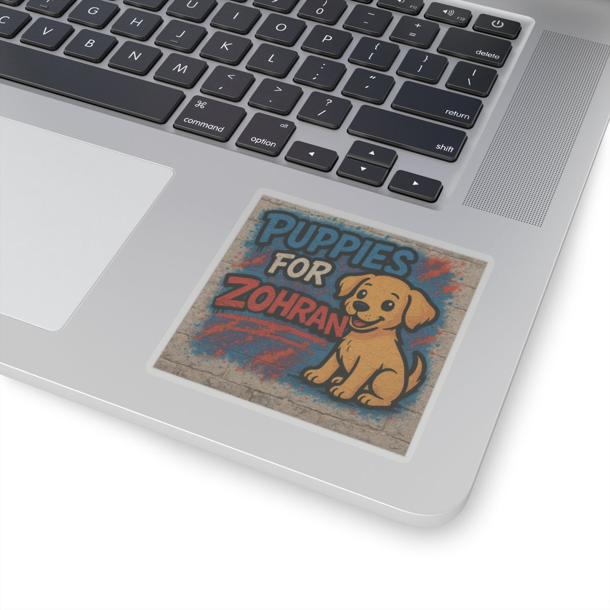 Political Sticker Puppies for Zohran Mamdani Merch NYC New York City Mayor 2025 Decal FDT Anti-Fascism Resistance Decal Social Democrat
