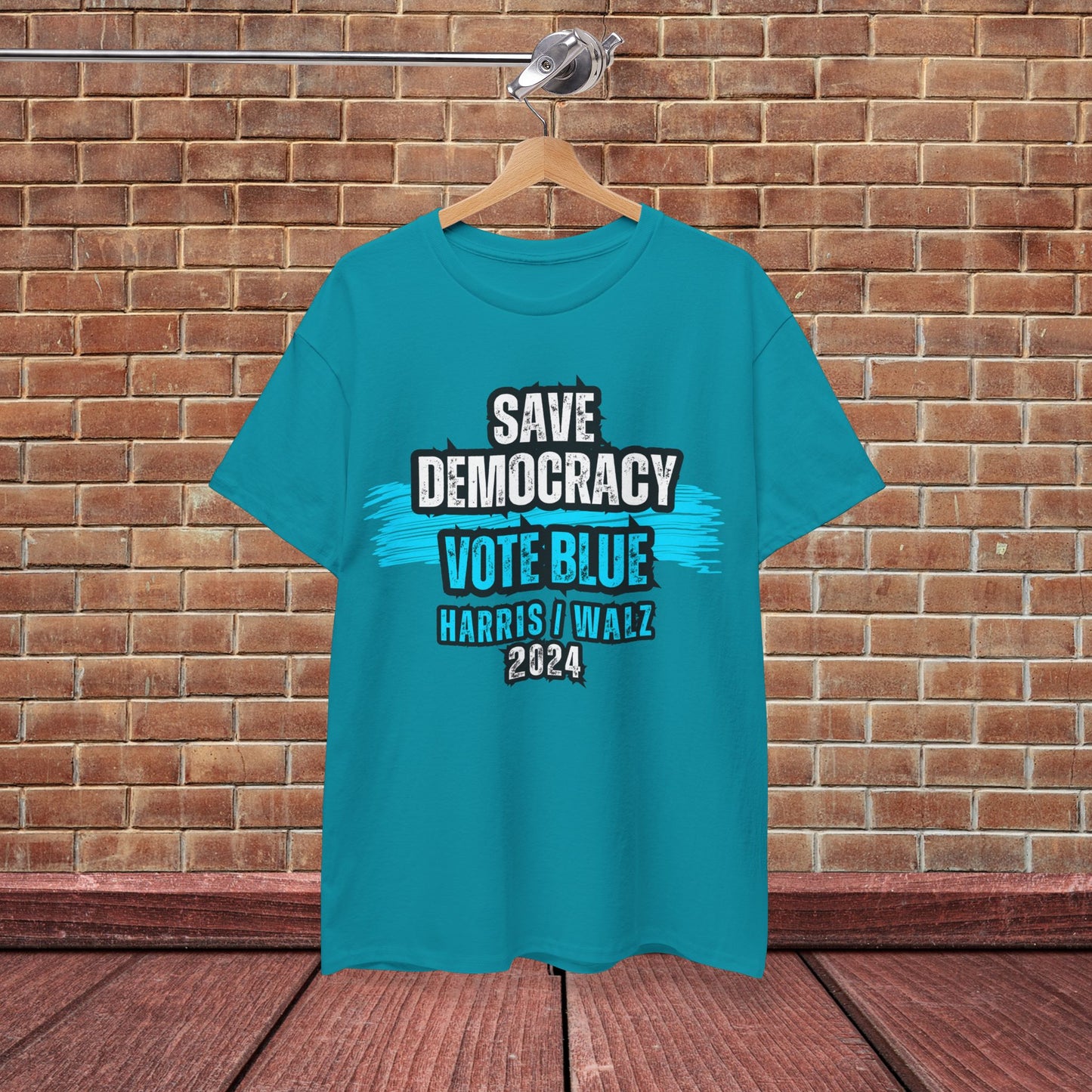 Save Democracy Vote Blue Shirt- Save Democracy Tee- Democrat Presidential Election T-Shirt