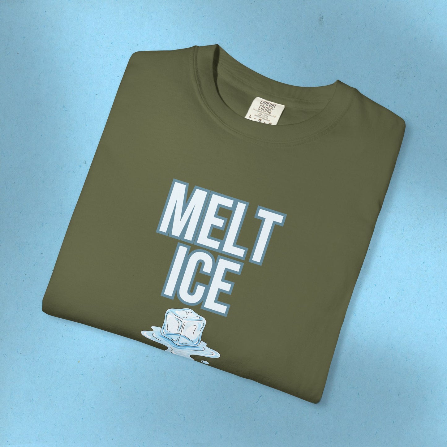 Melt ICE Tee Protest Shirt Foxtrot Delta Tango F*ck Donald Trump Anti-Fascism Abolish Icestapo Comfort Colors Ring-Spun Cotton Tshirt