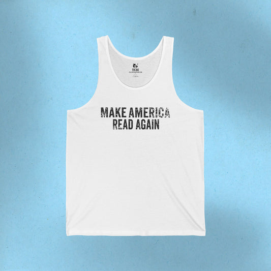 MARA Protest Tank Top Make America Read Again Tank Top Social Justice Shirt Banned Books Anti-Fascism Activist Tank Gift for Bookworm Anti Trump