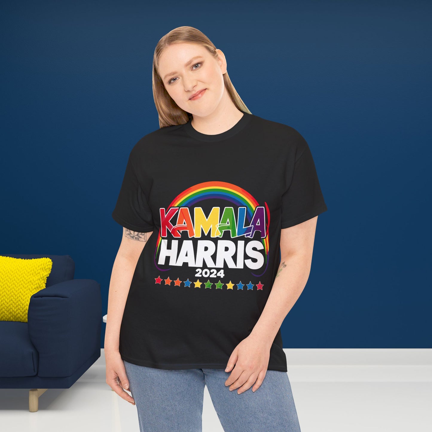 LGBTQ+ for Kamala Shirt- Queers for Kamala Tee-  Democrat Presidential Election T-Shirt