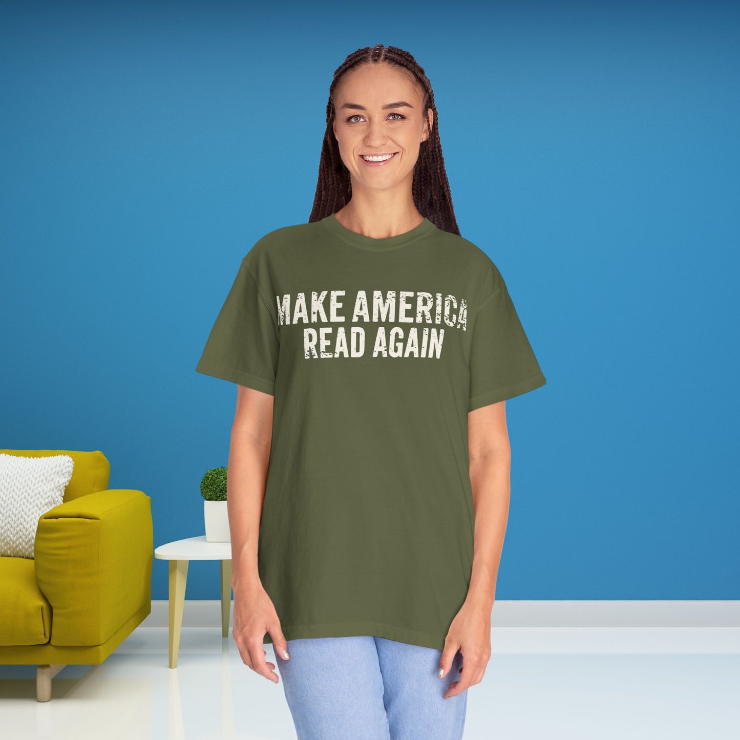 MARA Protest TShirt Make America Read Again Tee Social Justice Shirt Banned Books Comfort Colors Activist T-Shirt for Bookworm Anti Trump