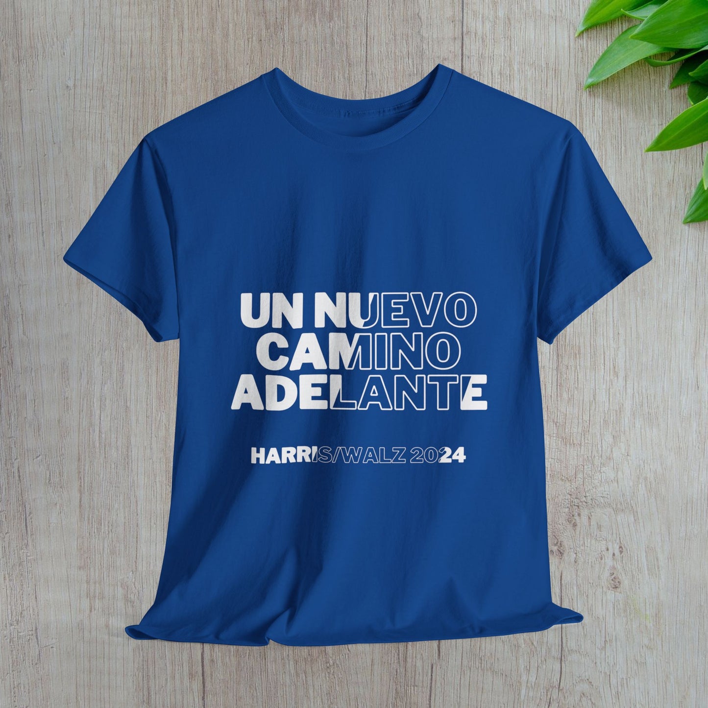 Un Nuevo Camino Adelante Shirt- Harris/Walz 2024 T-Shirt in Spanish-  Democrat Presidential Election Tee