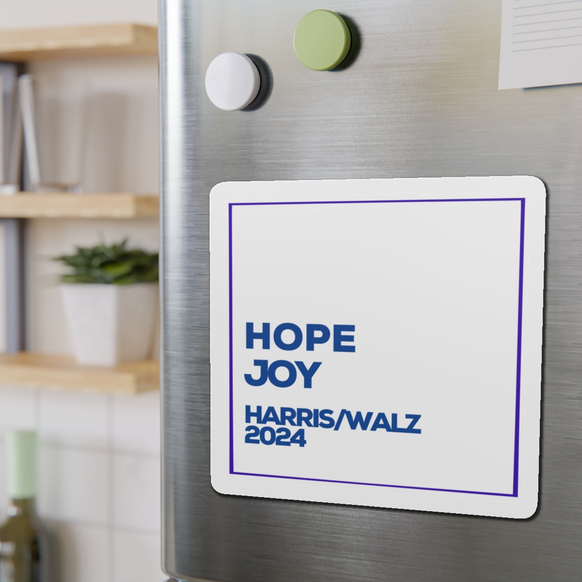 Hope and Joy Car Magnet - Harris/Walz 2024 Magnet