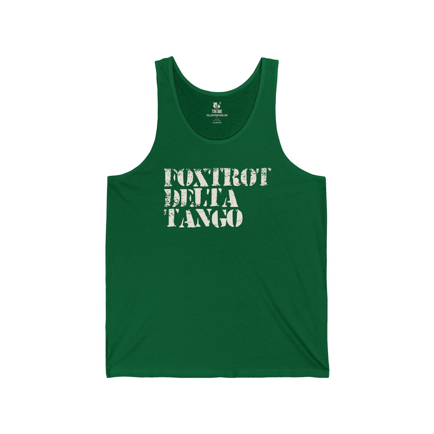 FDT Shirt Protest Tank Top Foxtrot Delta Tango Tank Top Social Justice Shirt Anti-Trump Merch Anti-Fascism Resistance Gear Protest Apparel