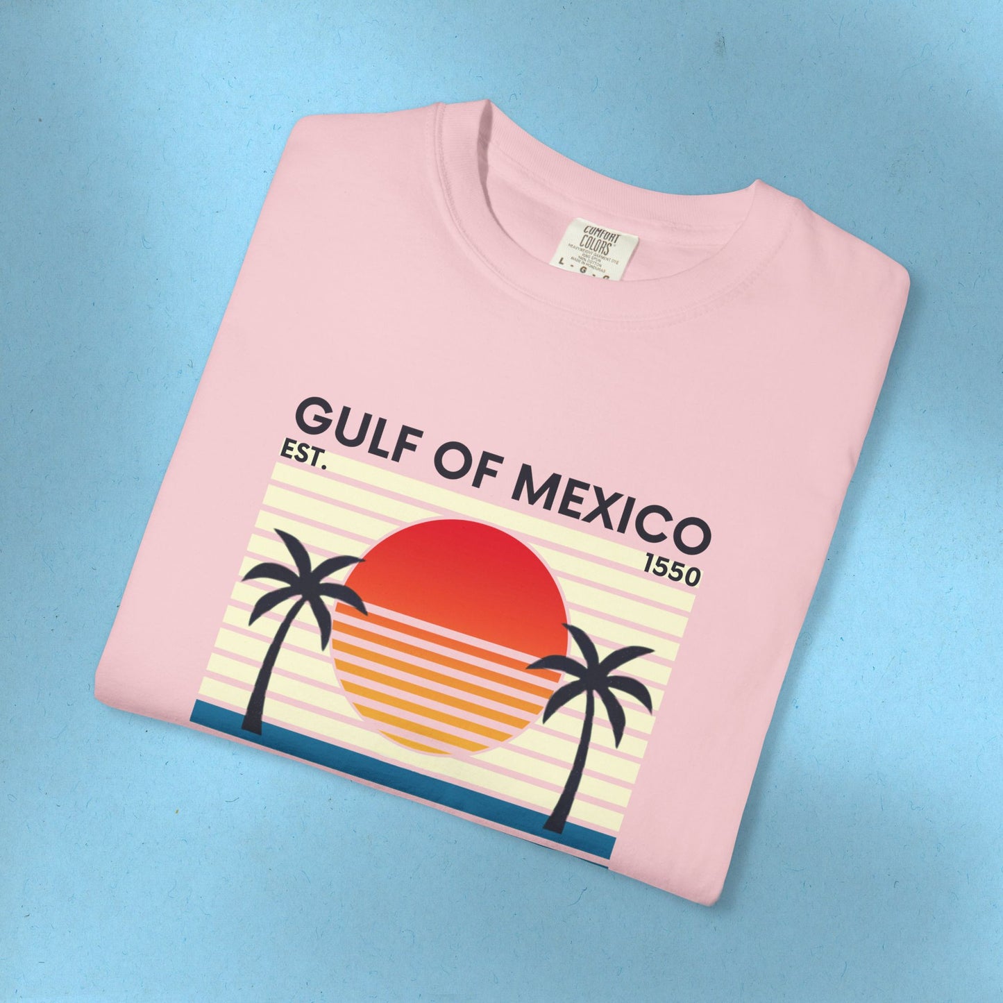 Gulf of Mexico Tee Sunset Resist T-Shirt Social Justice Shirt Comfort Colors Resistance Tee Anti Trump Protest Tshirt Democrat Apparel