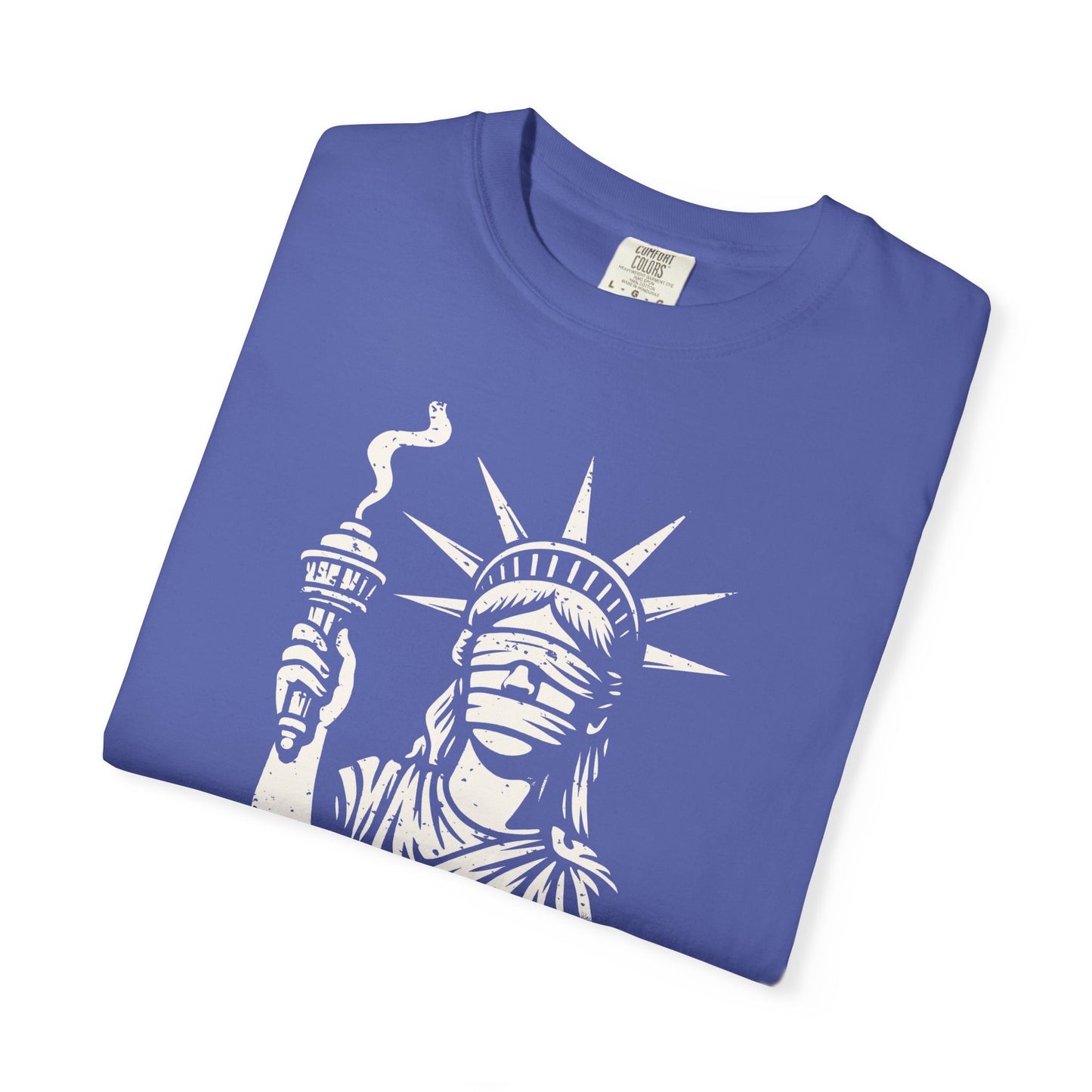 Protest Shirt Extinguished Liberty Tee Social Justice T-Shirt Anti-Trump Merch Comfort Colors Anti-Fascism Resistance Gear Protest Apparel