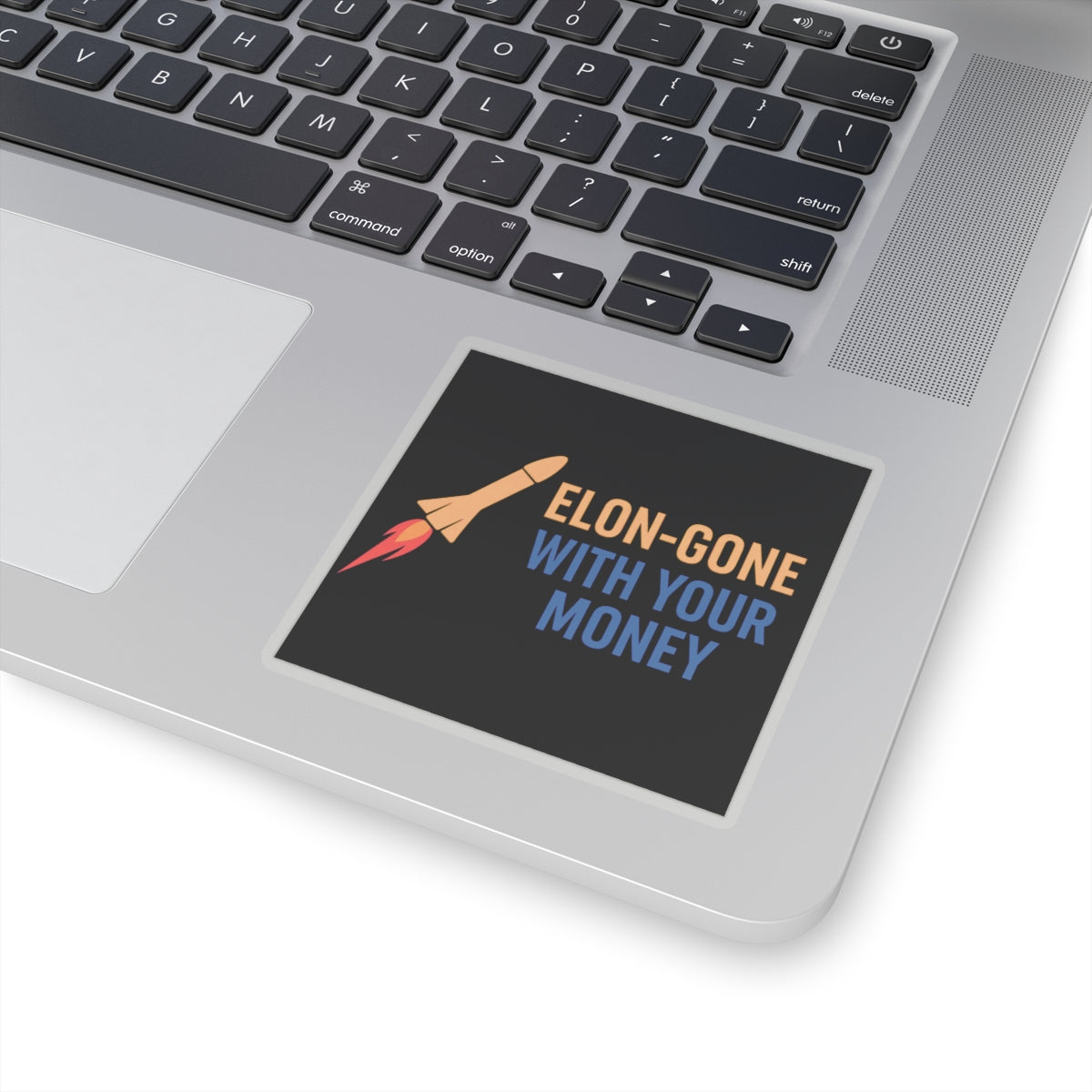 Resist Sticker Elon Gone With Your Money Anti-Trump Merch Political Decal FDT Protest Sticker Activist Anti-Fascism Resistance Decal