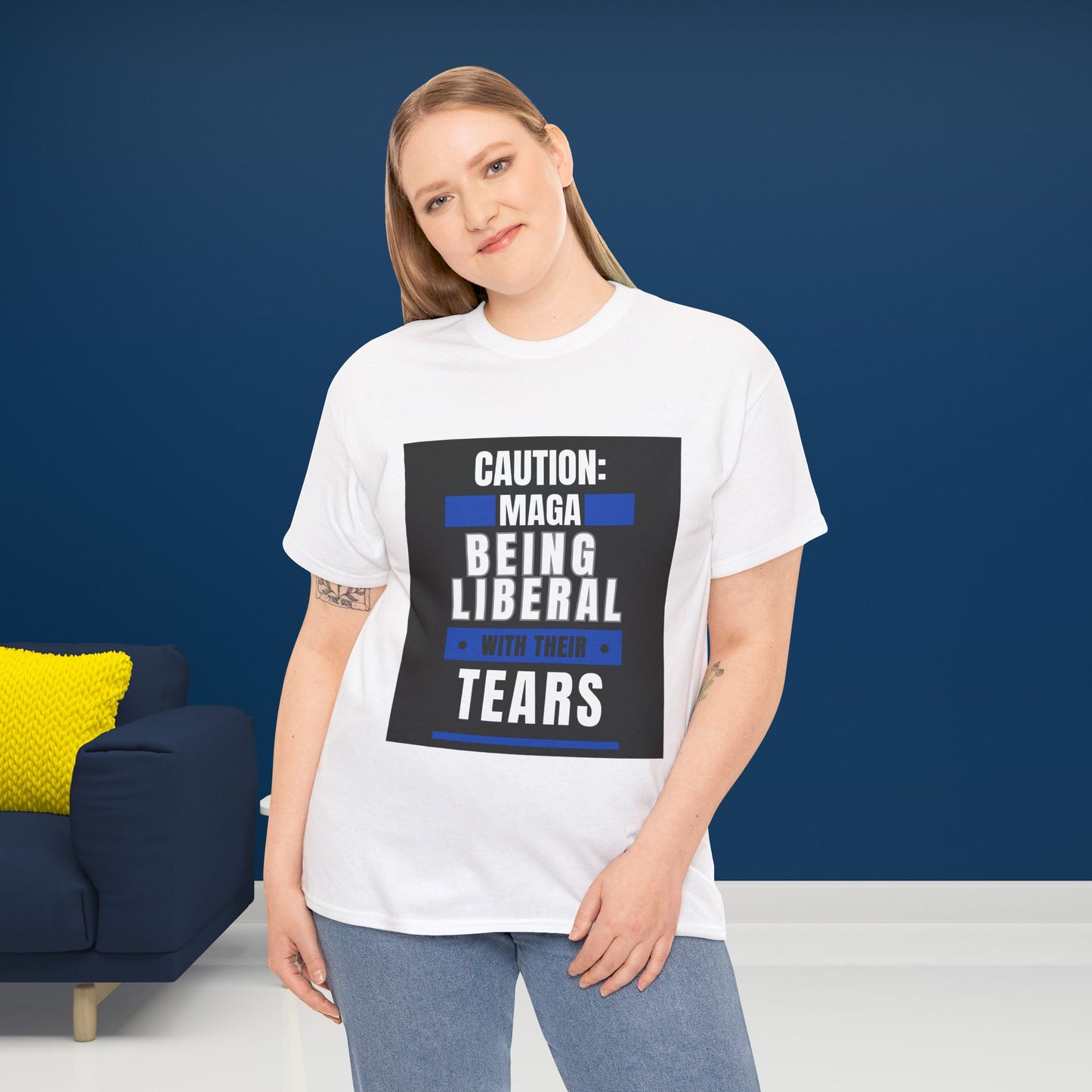 MAGA Being Extra Liberal With Their Tears Tee-  Witty Democrat Presidential Election T-Shirt