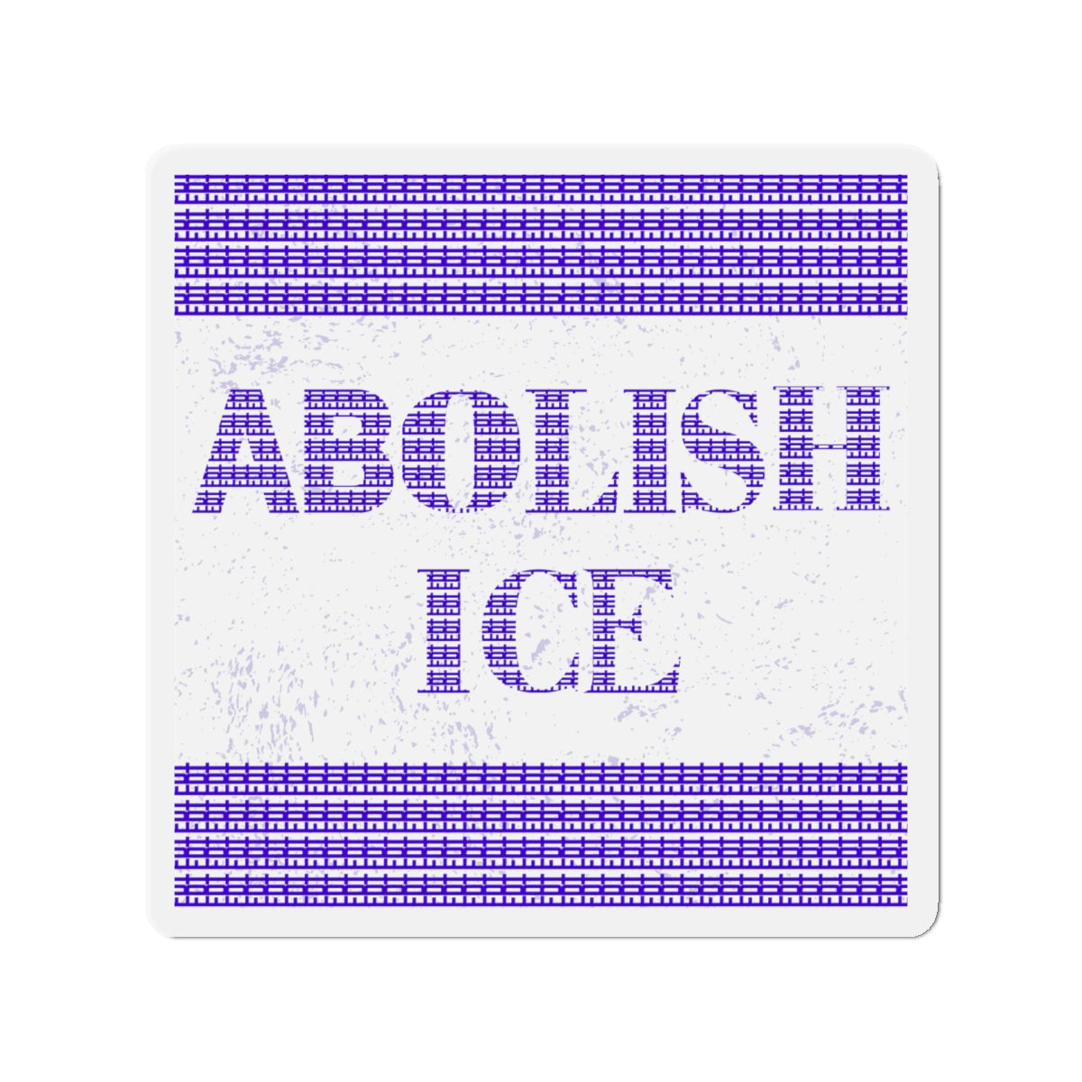 Political Magnet Anti-Trump Merch Abolish ICE Fuck Donald Trump Car Magnet Political FDT Resist Protest Gear Anti-Fascism Democratic Sign