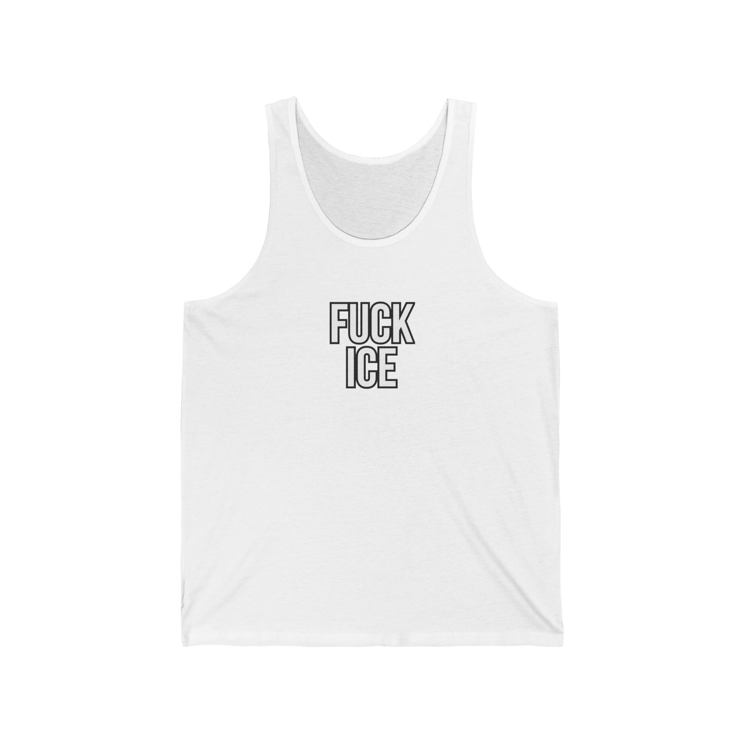 F*ck Ice Shirt Protest Tank Top Foxtrot Delta Tango Fck Donald Trump Social Justice Anti-Fascism Abolish Icestapo Sleeveless Cotton Apparel